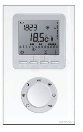 • Programmable <b>thermostat</b>. . Baxi thermostat